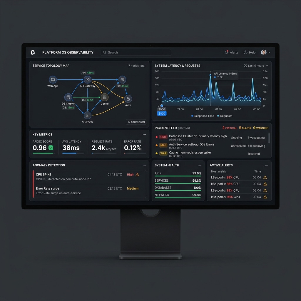 Lumetry Observability Dashboard